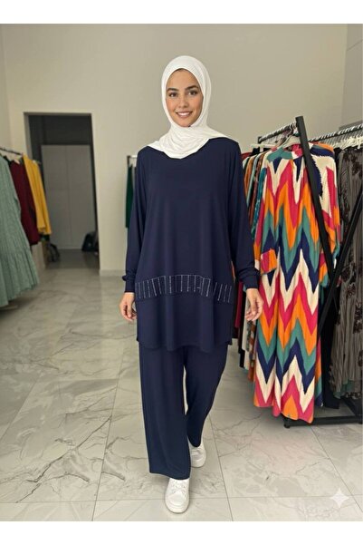 Azra sandy kumaş ikili takım