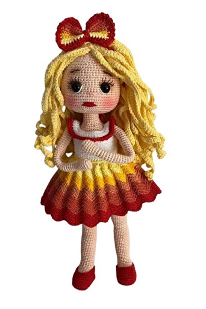 OYUNCAKPARK Güneş Barby Bebek Amigurumi Organik Oyuncak