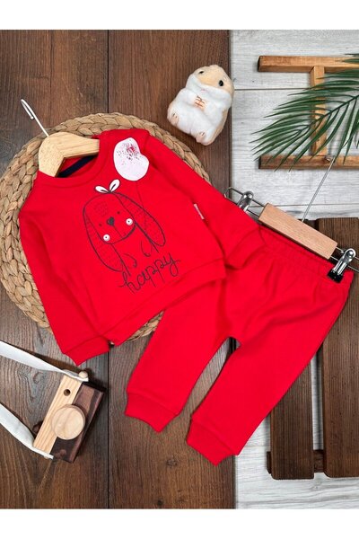 Kids Kingdom Cotton Crew Neck 2-Piece Baby Girl Set