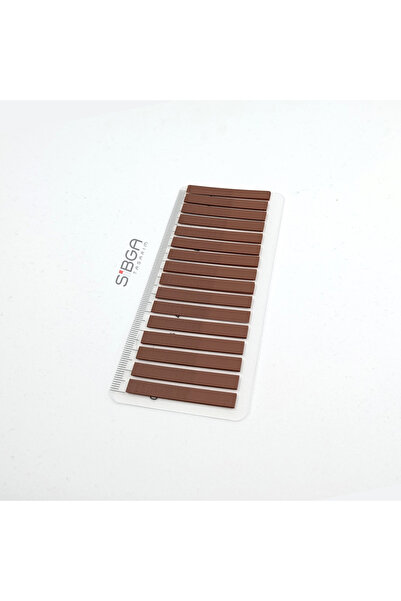 sibga tasarım Brown Thin Strip 320 Sheets Transparent Color Postit Post-It Post It. Bookmark Bookmark Postit