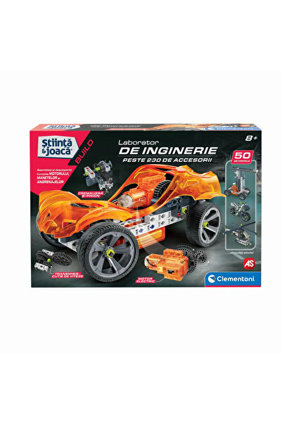 CLEMENTONI Engineering Lab Set: 50 Model Projects