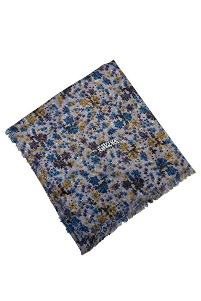 Eyfel FLAMLI PAMUK EŞARP TÜLBENT ÇİÇEK DESEN