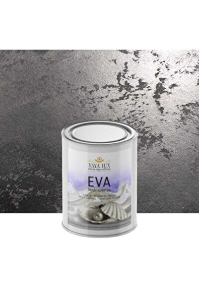 YaYa Color Vopsea decorativa de Lux, Eva Madreperla cu Fulgi de Sticla, Negru...