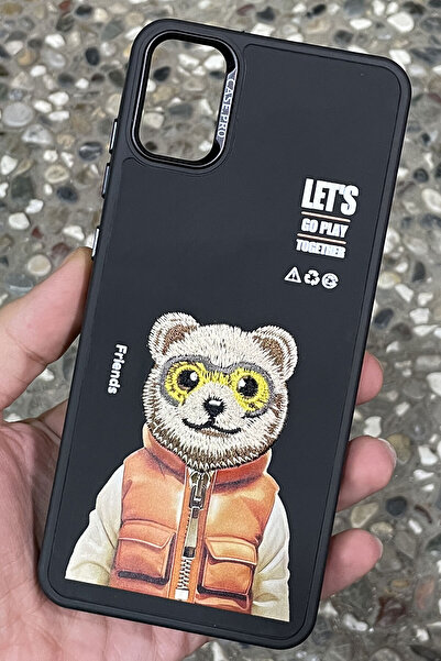 CEPSTOK حافظة سامسونج جالاكسي A05 ذات نمط منقوش وغطاء من السيليكون المخملي من...