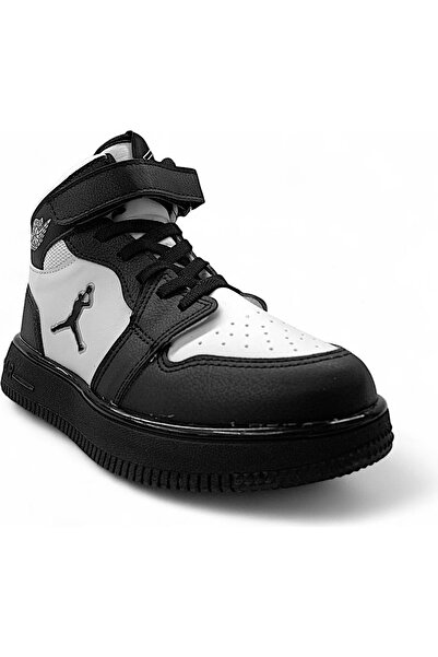 Cool 25C.Haykatpu Black Velcro Orthopedic High-Top Boys Sneaker Sports Shoes