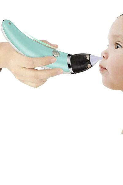 Blusmart Aspirator electric silentios nazal pentru bebeluși, cu acumulator si...