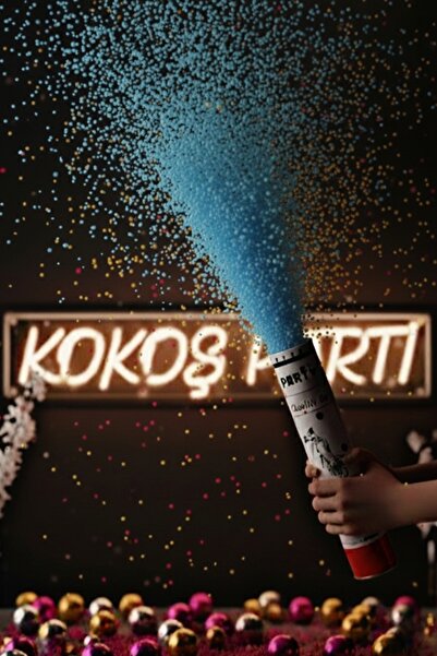 Kokoş Parti Mavi Renkli Patlayan Mini Boncuk Konfeti – Parti & Kutlama Patlat...