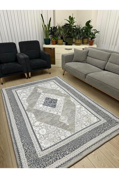 lumera home Premium Lastikli Halı Örtüsü – Kalın Mikro Polar, Kaymaz, Yıkanab...