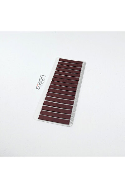 sibga tasarım Dark Brown Thin Strip 320 Sheets Transparent Color Postit Post-It Post It. Bookmark Bookmark