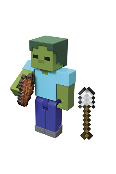 MINECRAFT Craft-A-Block Figure Zombie 8cm