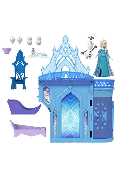 Disney Frozen Playset Elsa Doll and Ice Castle with Accessories