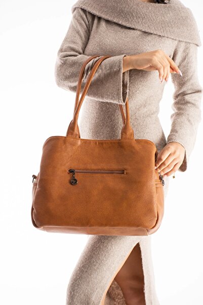 Mega & Polo Mega Women's Arm Bag 8 Compartments Fully Lined Inside Lightweight Design Shoulder Bag