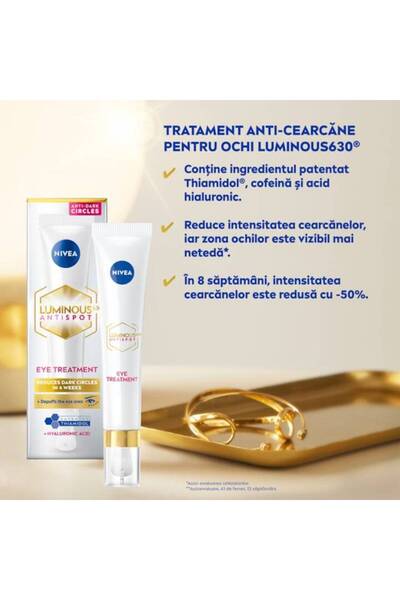 NIVEA Luminous Anti-Spot Eye Cream, 15 ml