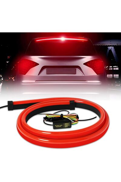 DOMDRIVE LED strip stop brake for rear window with position function 12V red light