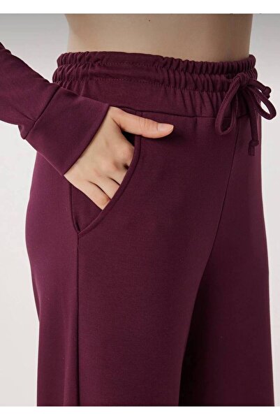 sole stories Women's Sandal Collar Premium Modal Tracksuit Set