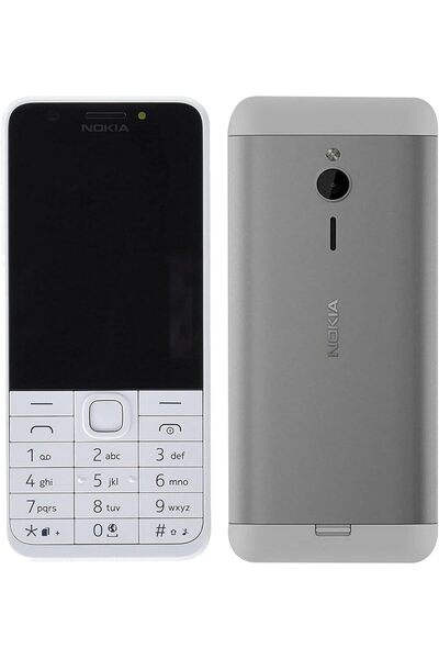 Nokia Nokia 230 Dual SIM, 16MB RAM, 2.8-inch screen, Dark Silver color