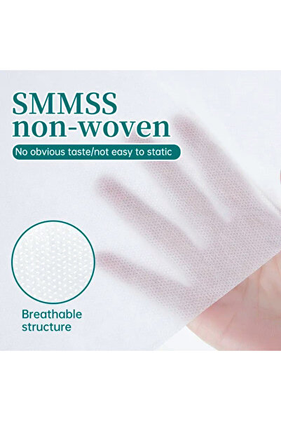 MIZAJIC 4 PCS Disposable Bedding Set Queen Size Non-Woven Sheet, Quilt Cover & 2 Pillowcases