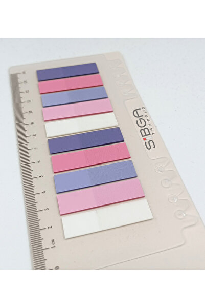 sibga tasarım Transparent Colored Postit Post-it Post It.Bookmark Bookmark Postit Sticker Note Paper 200 Sheets