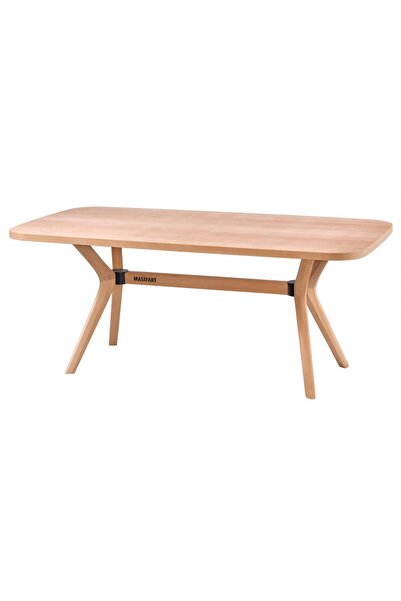 Masifart Alirio 170 Lik Kayın Poli Robus Masa Cilasız Ham