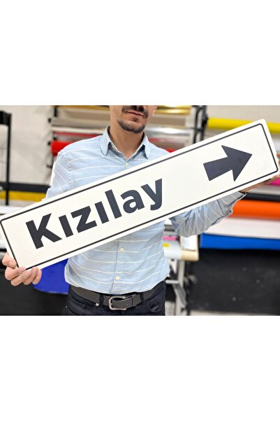 WoodenHill Kızılay tabela