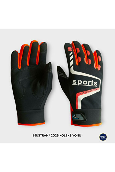 Mustran Neoprene Sports Gloves L/Xl | Four Seasons Outdoor, Motorcycle, Bicycle | Water Resistant & Non-Slip