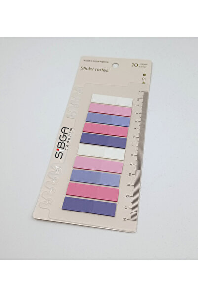 sibga tasarım Transparent Colored Postit Post-it Post It.Bookmark Bookmark Postit Sticker Note Paper 200 Sheets