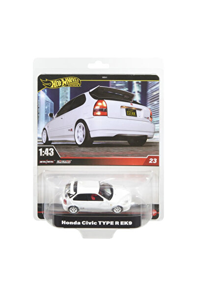 HOT WHEELS Premium Real Riders Metal Car Honda Civic Type R EK9 1:43