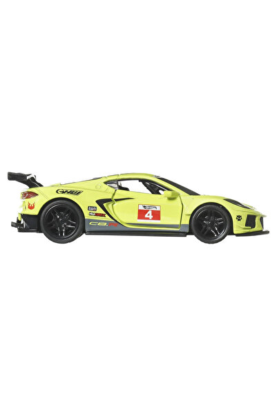 HOT WHEELS Metal Pull-Back Car Corvette C8.R HW Torque 1:43 Scale