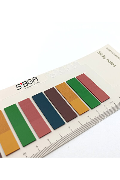 sibga tasarım Transparent Colored Postit Post-it Post It.Bookmark Bookmark Postit Sticker Note Paper 200 Sheets