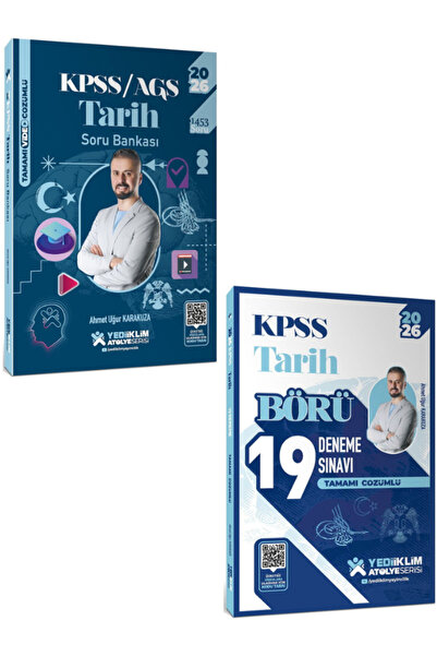 Yediiklim Yayınları 2026 KPSS Atölye Serisi Tarih Soru ve Deneme Seti