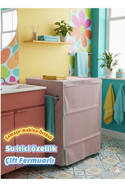 zera collection Çamaşır Makinesi örtüsü , Su itici Çamaşır makina örtüsü 3 Renk
