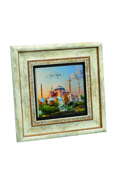 Sadrazam Mozaicul din piatră naturală a Moscheei Hagia Sofia cu imprimeu 20cm x 20cm |   KRT-1