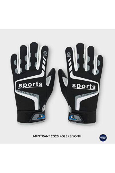 Mustran Neoprene Sports Gloves L/Xl | Four Seasons Outdoor, Motorcycle, Bicycle | Water Resistant & Non-Slip