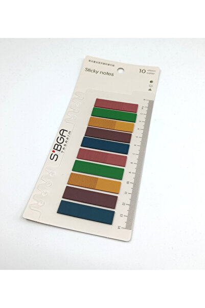 sibga tasarım Transparent Colored Postit Post-it Post It.Bookmark Bookmark Postit Sticker Note Paper 200 Sheets