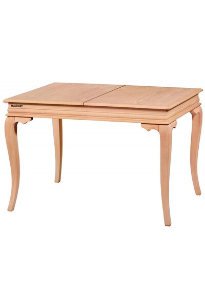 Masifart Egesta 110 Luk Rustik Açılır Masa Cilasız Ham