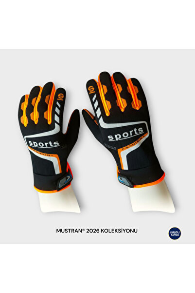 Mustran Neoprene Sports Gloves L/Xl | Four Seasons Outdoor, Motorcycle, Bicycle | Water Resistant & Non-Slip
