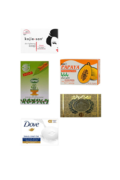 soap 5 assorted soap bars