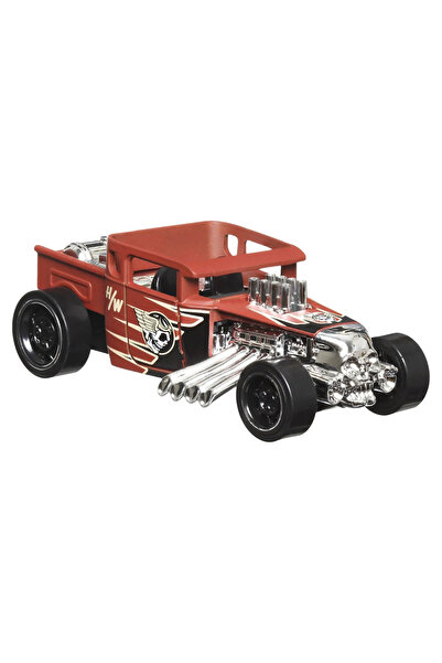 HOT WHEELS Metal Pull-Back Car Bone Shaker Muscle Mania 1:43 Scale