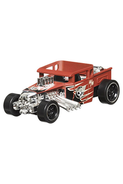 HOT WHEELS Metal Pull-Back Car Bone Shaker Muscle Mania 1:43 Scale