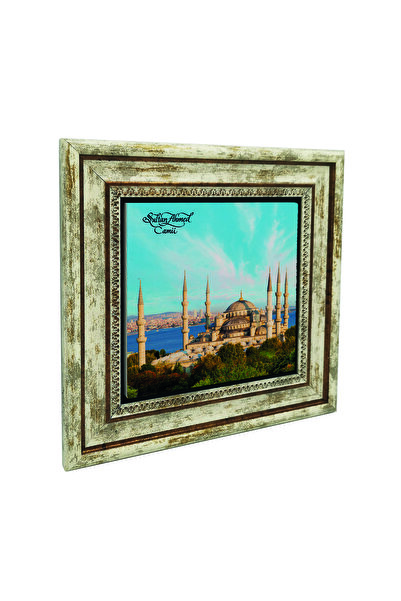Sadrazam Manta Moscheea Sultan Ahmet cu imprimeu Pictură cu piatră naturală 2...