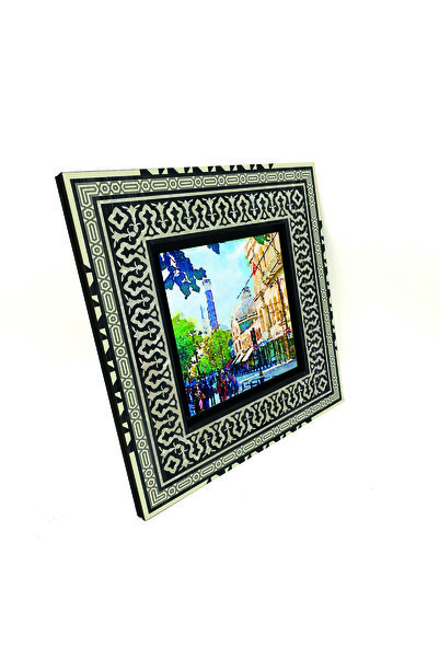 Sadrazam Tablou anatolian din lemn MDF Çemberlitaş cu imprimeu 20cm x 20cm |   KRT-52