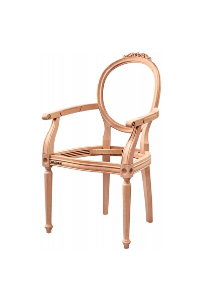 Masifart Lucumis Oymalı Tornalı Berjer Cilasız Ham