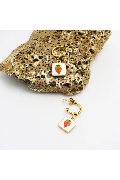 Shine of Magic Jewelry حلق فريسا |   أقراط فولاذية