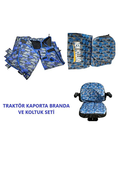 TarımGaraj New Holland TD 65 D Traktör Kılıfı Branda-2013 Model ve Sonrası Ka...