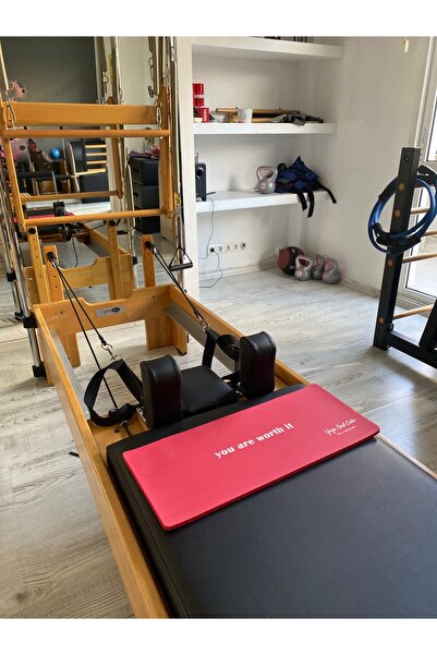 YOGA SOUL CAKE Yoga Pilates Başlangıç Seti Diz& Eklem Mini Matı ve 2-in-1 Esneme Kayışı Mat taşıma Askısı