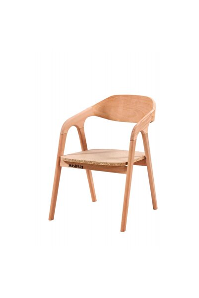 Masifart Onorio Hanzade Sandalye Cilasız Ham