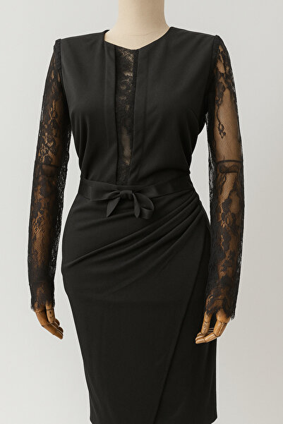 Aydan Stauder Boutique Fransız Dantelli Şık Elbise