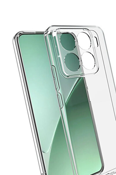 cepmoda Xiaomi'Mi 15t Pro' Clear Case - Luxury Silicone Translucent Phone Case/Cover - Seff01