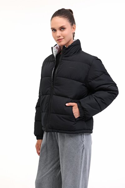 lumberjack Wl 2Elisa 5Pr Black Women's Short Coat
