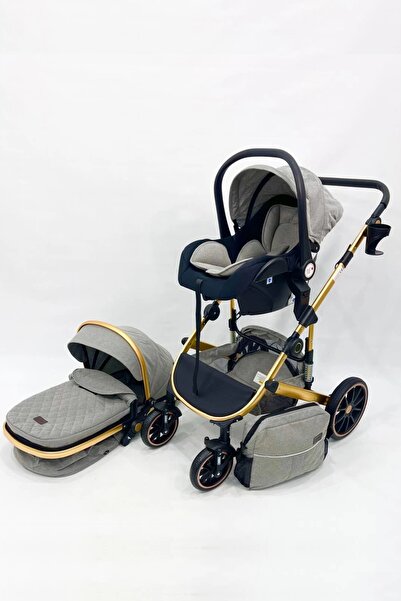 burbay Borbay 4-in-1 Stroller – From stroller to rocker, convenient carrier, and parent bag